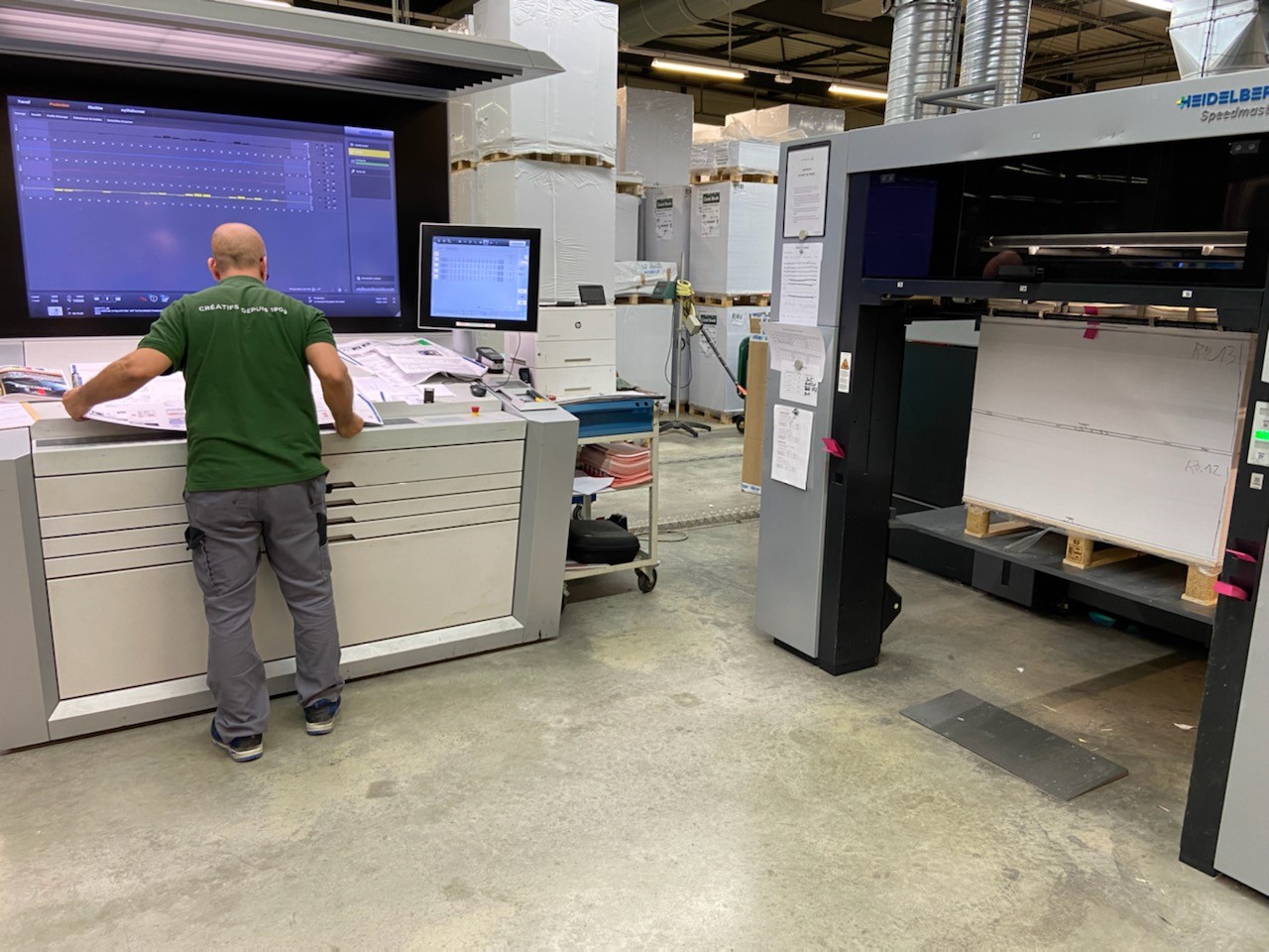 Début des travaux d'impression de BFC Industries